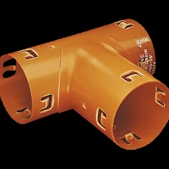 Clearance Wavin dræn grenrør PVC 90°x80x50 mm