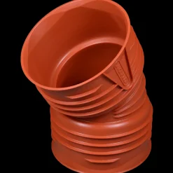 Hot Wavin optirib PP bøjning 250 mm 30°