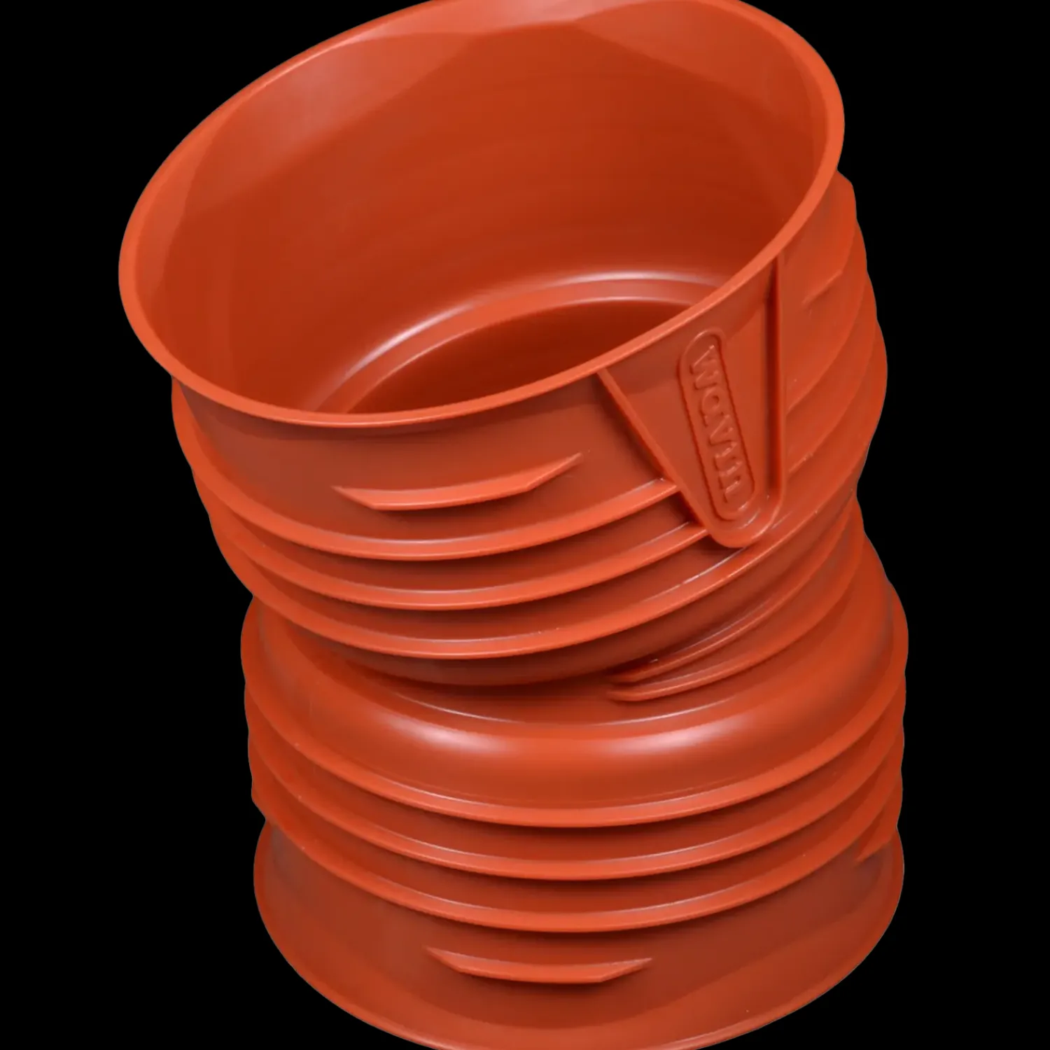 Kloakrør^Wavin PP bøjning 250 mm 15°