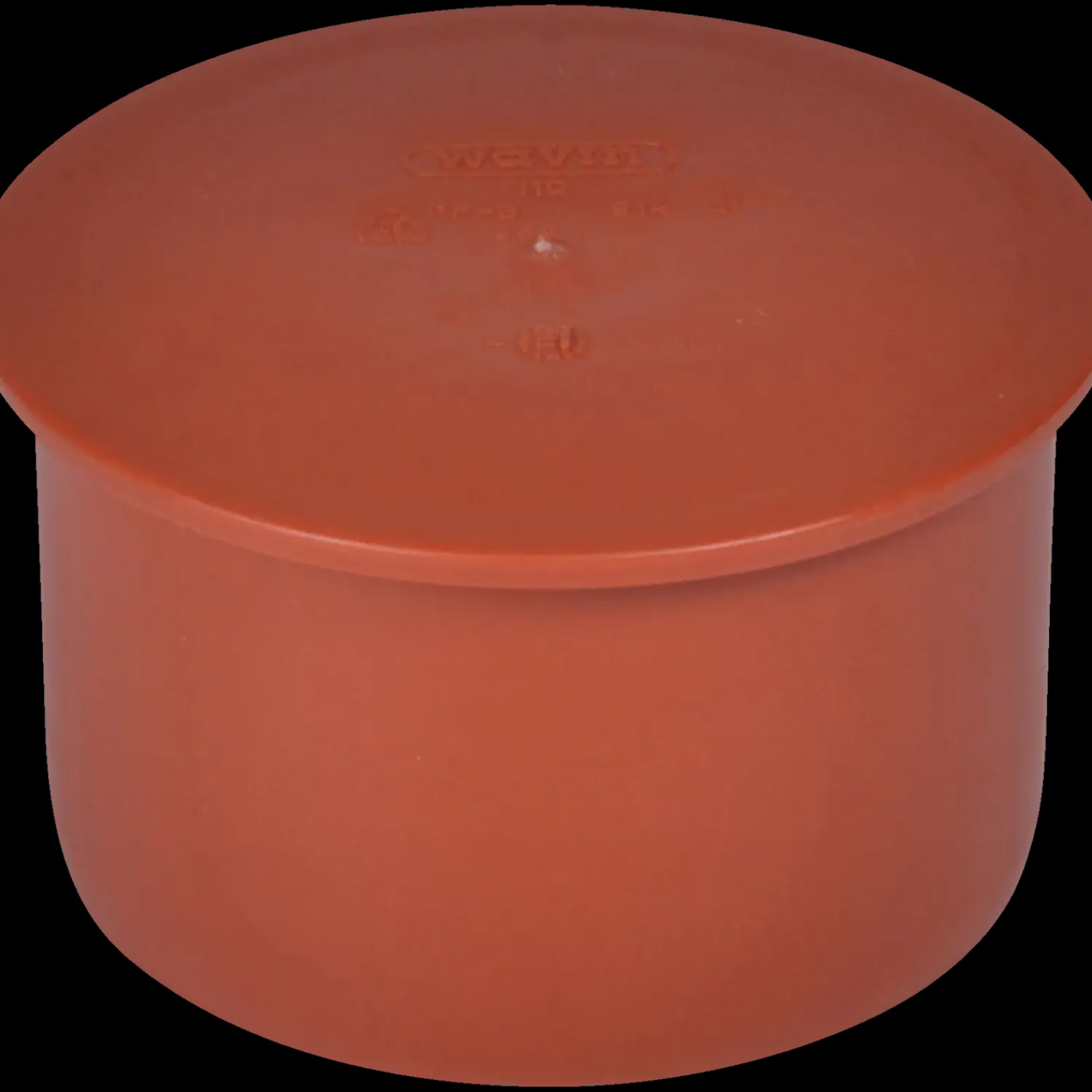 Online Wavin Wafix kloakrør PP rød prop 160 mm