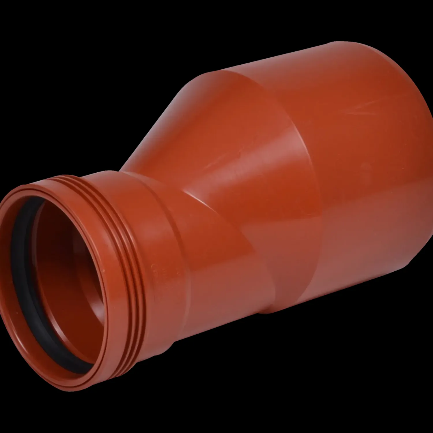 Outlet Wavin Wafix kloakrør PP rød reduktion 160/110 mm