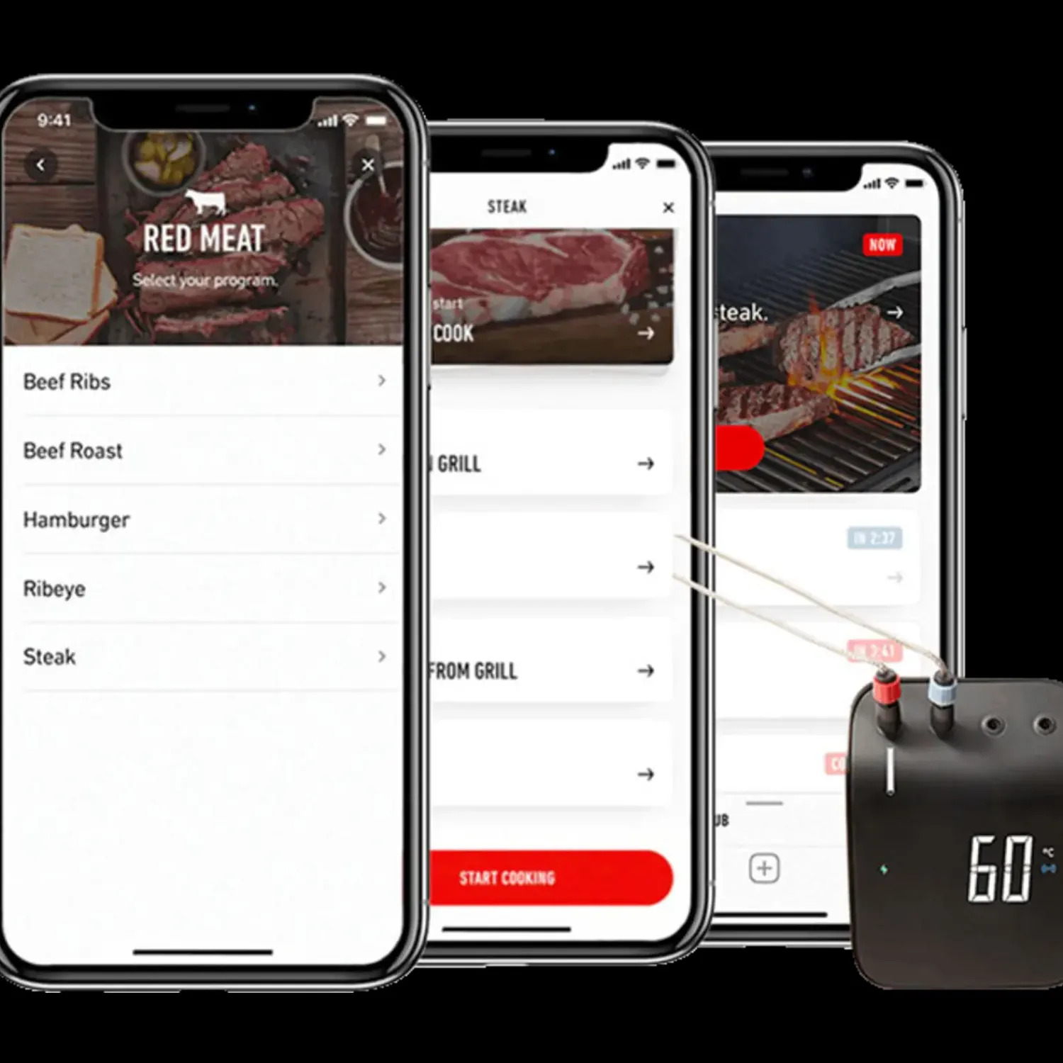 Weber Stegetermometre^Connect Smart Grilling Hub stegetermometer