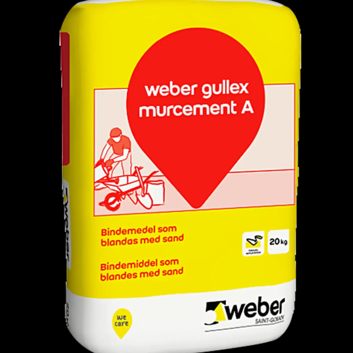 Dame Weber Saint Gobain Cement^Weber Gullex Murcement A 20 kg