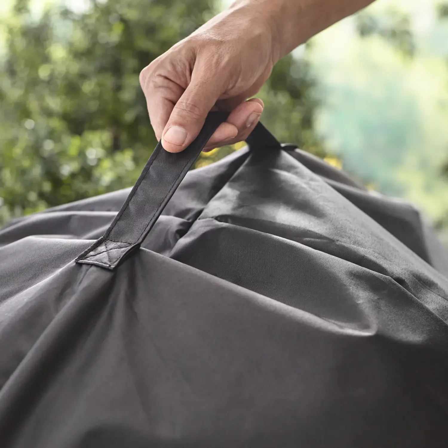 Best Weber ® Master-Touch Premium grillbetræk grå, Ø57 cm