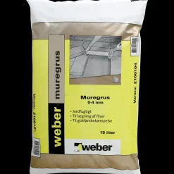 Dame Weber Saint Gobain Sand Og Grus^Weber muregrus 0-4 mm 15L