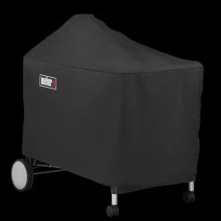 Weber Grillovertræk^Performer Premium og Deluxe grillbetræk sort, Ø57 cm