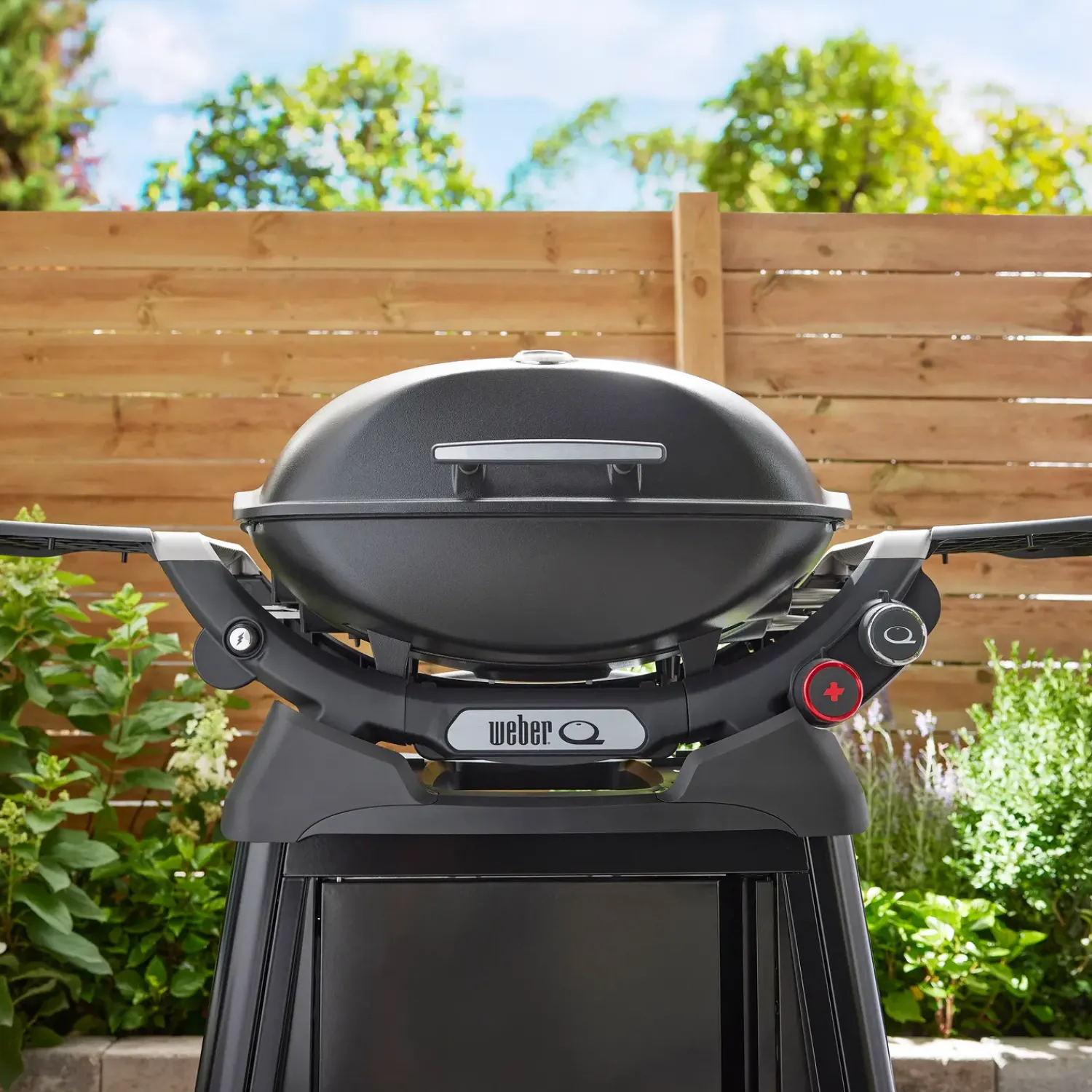 New Weber ® Q2800N+ gasgrill inkl. vogn