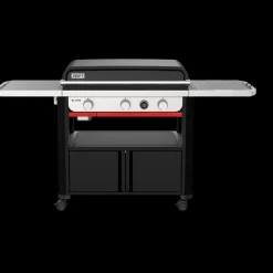 Weber Weber Gasgrill|Stegeplader Og Holdere^® Slate GPD 76 cm Premium stegeplade gasgrill med vogn