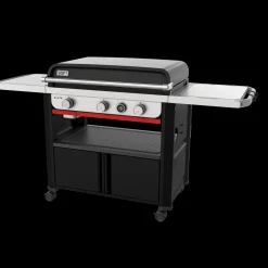 Weber Weber Gasgrill|Stegeplader Og Holdere^® Slate GPD 76 cm Premium stegeplade gasgrill med vogn