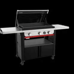 Weber Weber Gasgrill|Stegeplader Og Holdere^® Slate GPD 76 cm Premium stegeplade gasgrill med vogn