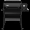 Weber Rygeovne Og Pillegrill^® SmokeFire EPX4 træpillegrill Stealth Edition
