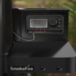 Weber Rygeovne Og Pillegrill^® SmokeFire EPX4 træpillegrill Stealth Edition