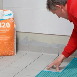 Hot wedi Fundo Riolito gulvelement m/rende