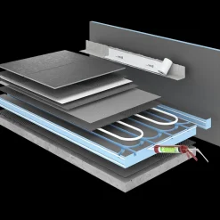 Gulvvarme^wedi Preline gulvvarmeplader 1240x600x30