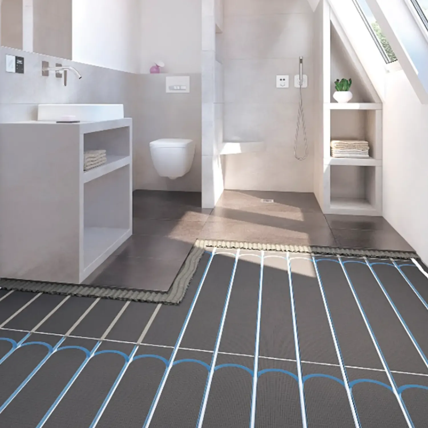 Gulvvarme^wedi Preline gulvvarmeplader 1240x600x30