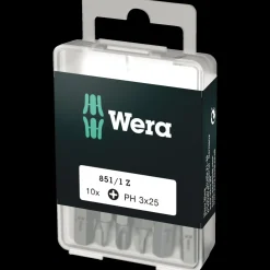 Bits- Og Bitssæt^Wera 851/1 Z bits PH 3x25 mm 10 stk