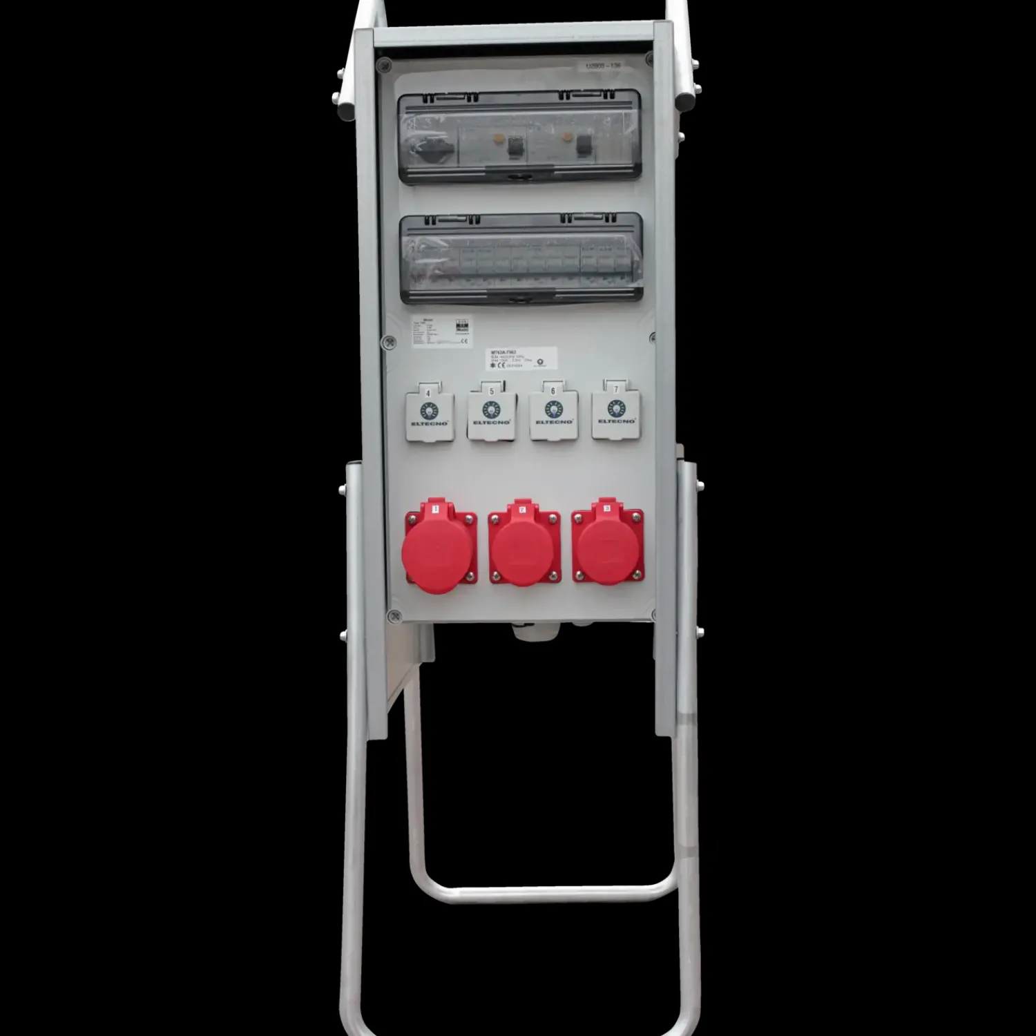 New Wexim målertavle 63A/1 med stativ f/ stikbensmåler