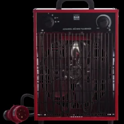 Varmeblæser Og -Kanoner^Wexim varmeblæser 9KW med CEE 400V rød