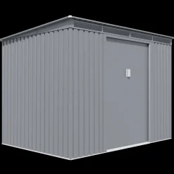 Redskabsskure I Stål^William redskabsskur med dobbeltdør, 4,72 m²