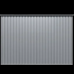 Redskabsskure I Stål^William redskabsskur med dobbeltdør, 4,72 m²