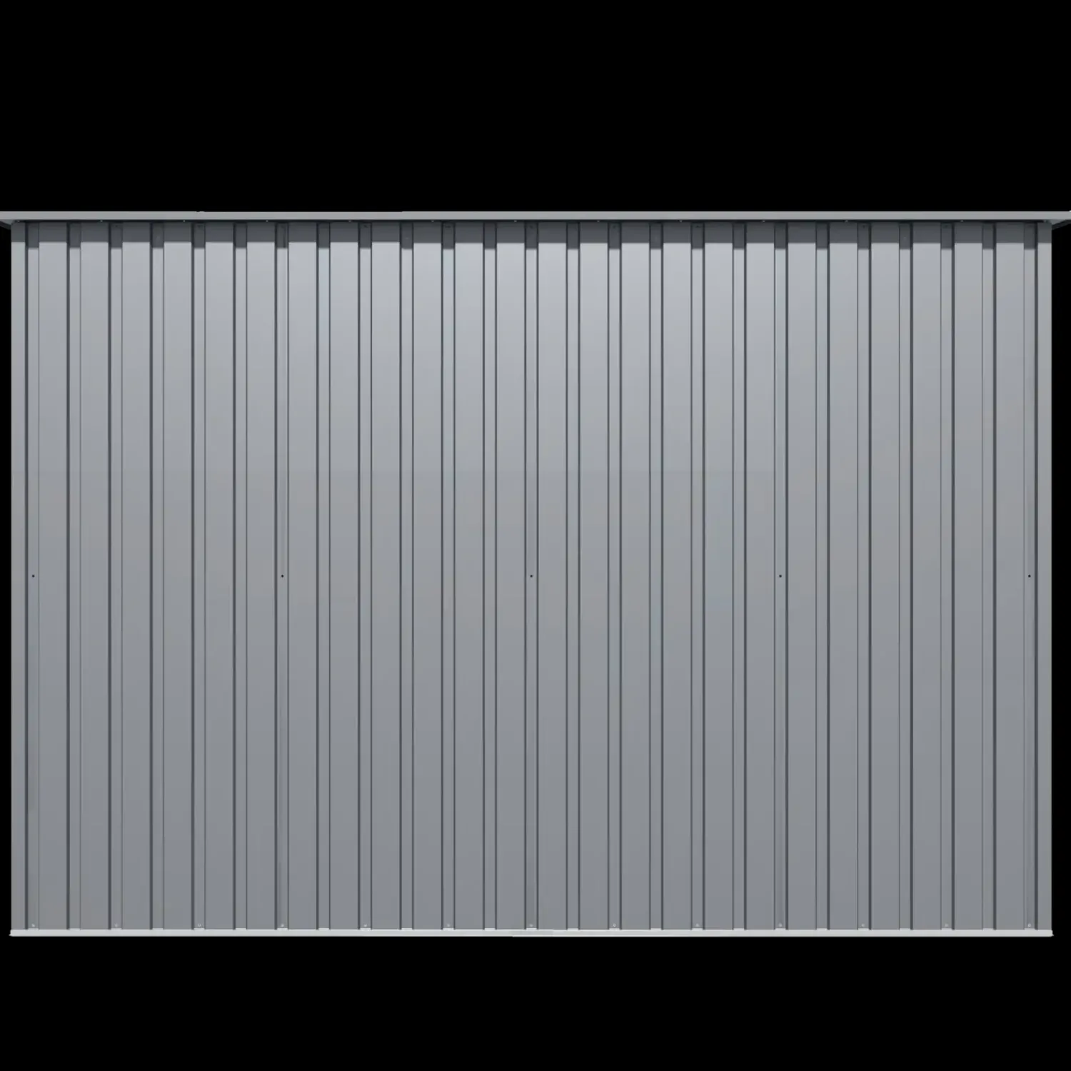 Redskabsskure I Stål^William redskabsskur med dobbeltdør, 4,72 m²