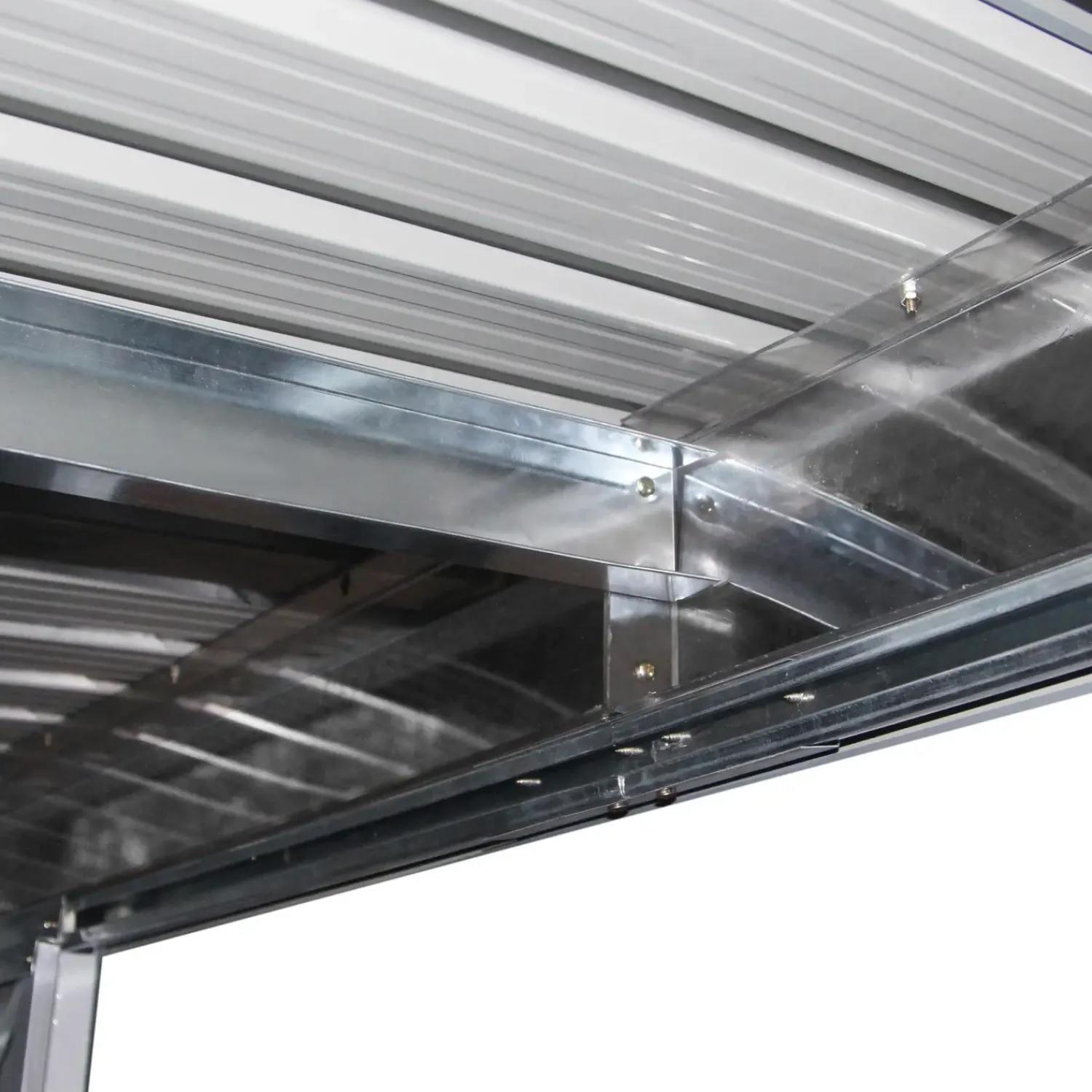 Redskabsskure I Stål^William redskabsskur med dobbeltdør, 4,72 m²