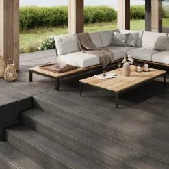 Hot Wimex Glyngøre Royal terrassebræt trækomposit sort 23x295x3600 mm