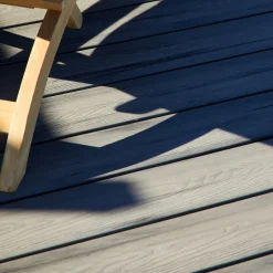 Wimex Kompositbrædder^Glyngøre Superb terrassebræt trækomposit grå 22x140x3600 mm