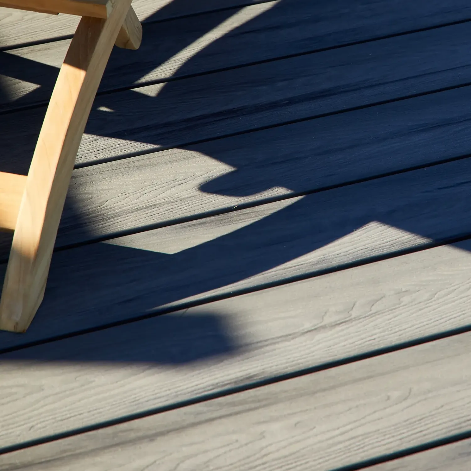 Wimex Kompositbrædder^Glyngøre Superb terrassebræt trækomposit grå 22x140x3600 mm