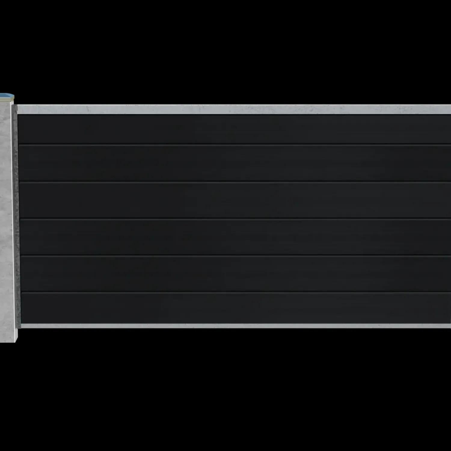 Komposithegn^Wimex Livø Prime komposithegn MatSort 90 cm