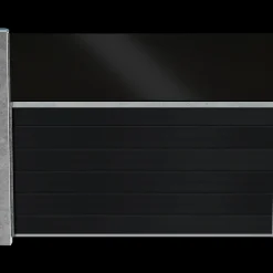 Wimex Livø Prime komposithegn m. glas MatSort 140 cm