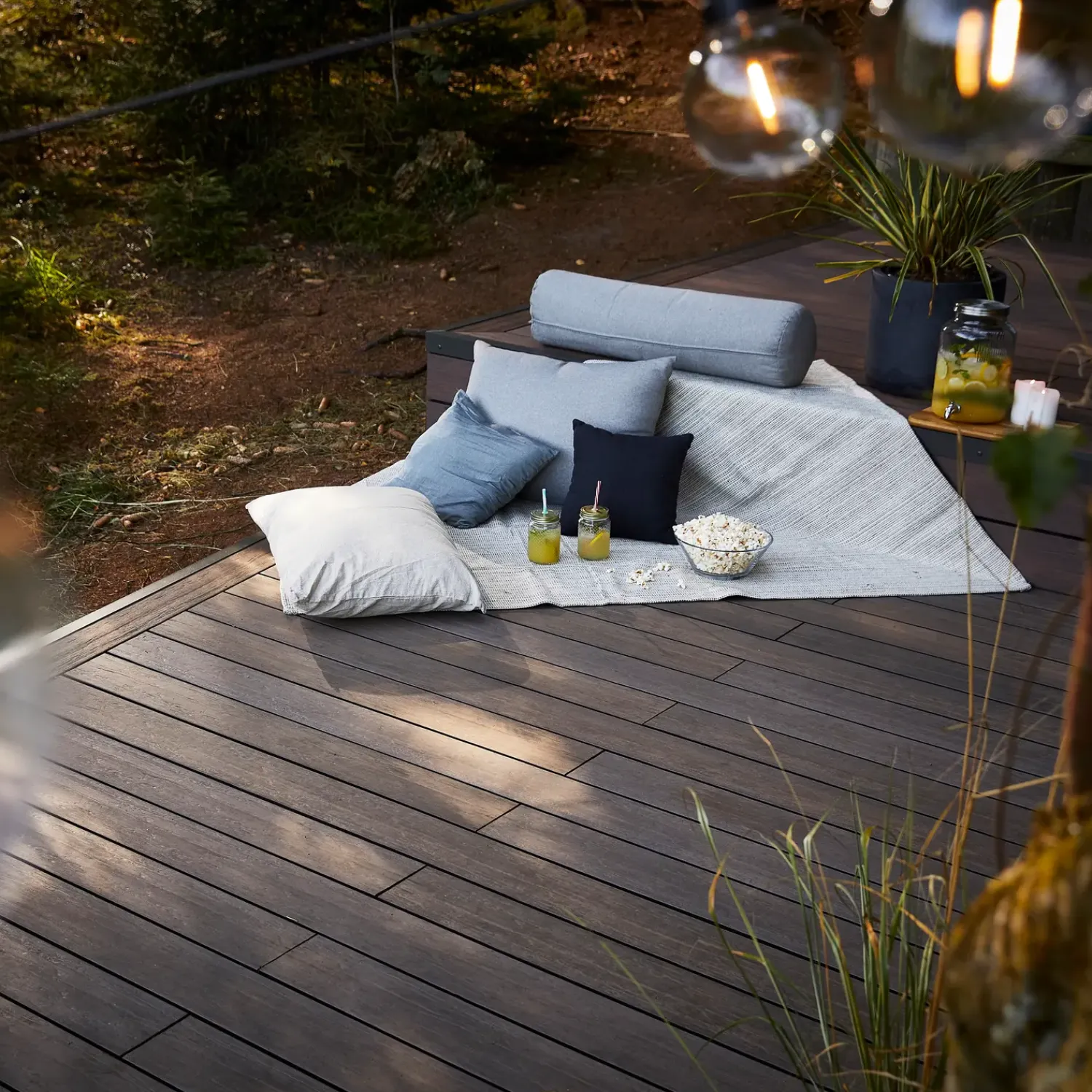 Hot Wimex Livø Prime terrassebræt trækomposit matbrun 22 x 140 x 3600 mm