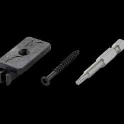 Wimex t-clips sort , inkl. skrue 40 mmt-clips , 100 stk. pr. kasse