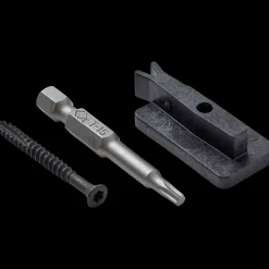 Best Wimex t-clips til bort sort , inkl. skrue 40 mmbort t-clips , 100 stk. pr. kasse