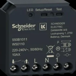 LK Lauritz Knudsen Dåser Og Underlag^Wiser relæ for indbygning