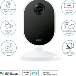 Outlet Signify WiZ Smart LED IR-overvågningskamera
