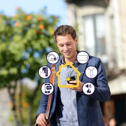 Ruko Overvågning^Yale smartphone alarm pakke