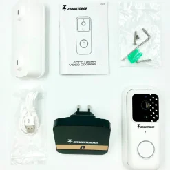 Clearance Zmartgear video dørklokke hvid
